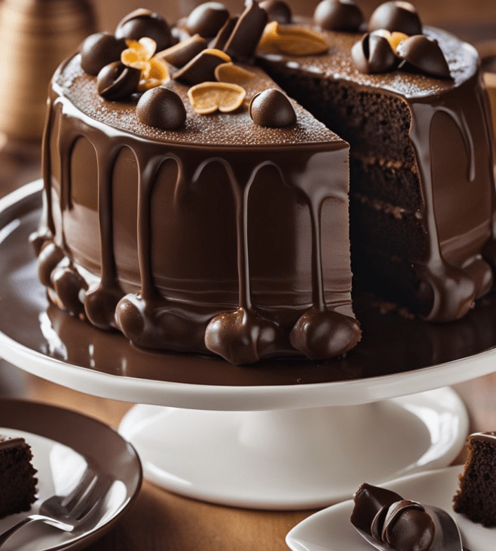 bolo de chocolate fácil e húmido por dentro para fazer num instante em casa